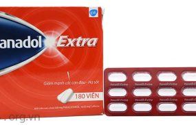 Bao bì Panadol Extra 500mg 180 viên