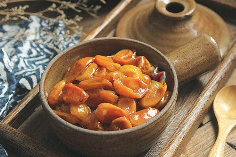Hồng bì tươi ngâm với đường phèn có thể hỗ trợ trị ho rất tốt