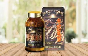 Viên uống đông trùng hạ thảo Tohchukasou Royal Gold Nhật Bản được chiết xuất từ đông trùng hạ thảo và linh chi đỏ quý hiếm