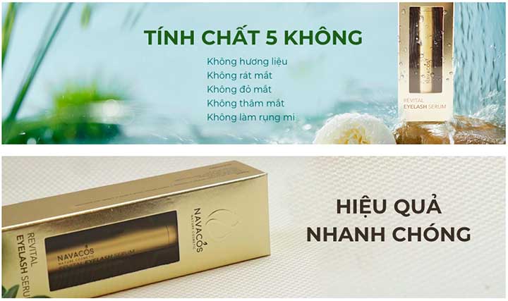 Dưỡng mi navacos có tốt không 